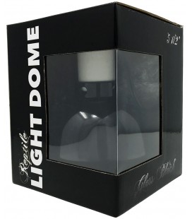Reptile Light Dome - Gloss Black - 5 1/2"